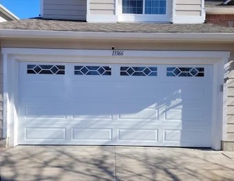 Garage door after repair by Native Garage Doors