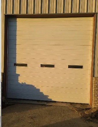 Garage door after repair by Native Garage Doors